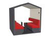 Bea Acoustic Roofed 6 Seater Open Meeting Den No Walls