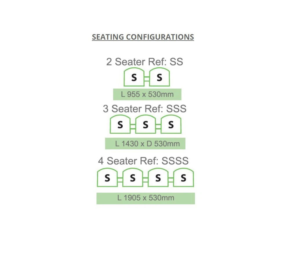 Beam Seating Bm71 2 3 Or 4 Seater Configurations