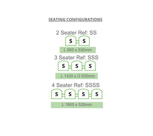 Beam Seating Bm71 2 3 Or 4 Seater Configurations