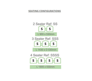 Beam Seating Bm74 2 3 Or 4 Seater Configurations