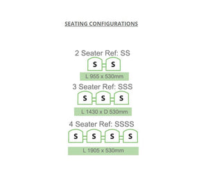 Beam Seating Bm81 2 3 Or 4 Seater Configurations