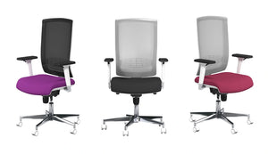 Begin Adjustable Mesh Task Chair with Chrome Base