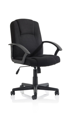 Bella Executive Managers Chair Charcoal Fabric Image 10