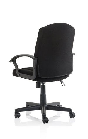 Bella Executive Managers Chair Charcoal Fabric Image 13