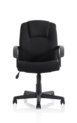 Bella Executive Managers Chair Charcoal Fabric Image 15