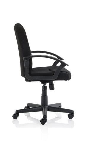 Bella Executive Managers Chair Charcoal Fabric Image 16