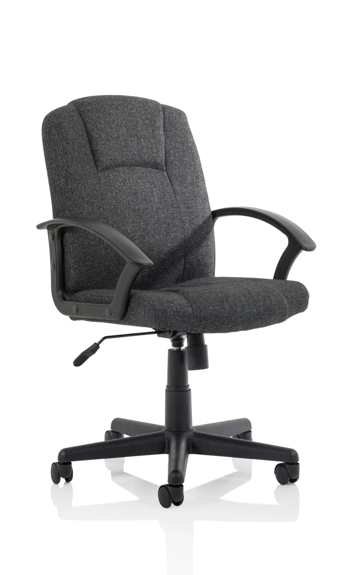 Bella Executive Managers Chair Black Fabric Image 18