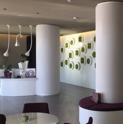 Acoustic Celing Lighting in Meeting Room