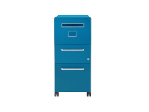Bisley Bite Mobile Pedestal with Two Filing Drawers 2