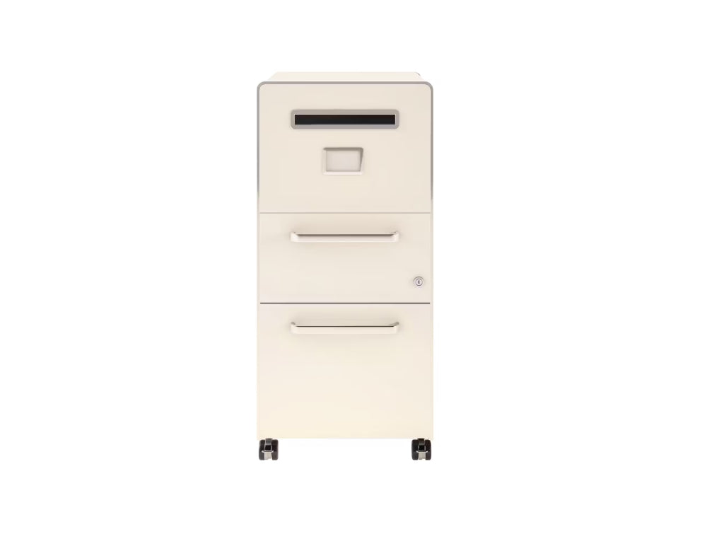 Bisley Bite Mobile Pedestal with Two Filing Drawers 4