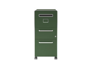 Bisley Bite Mobile Pedestal with Two Filing Drawers 5