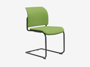 Bit Upholstered Seat And Backrest Chair  Cantilever Frame   Model 570V Pro Bit570V B  Gp1