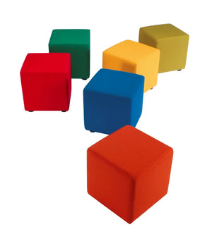 Block Square Footstool In Different Finishes