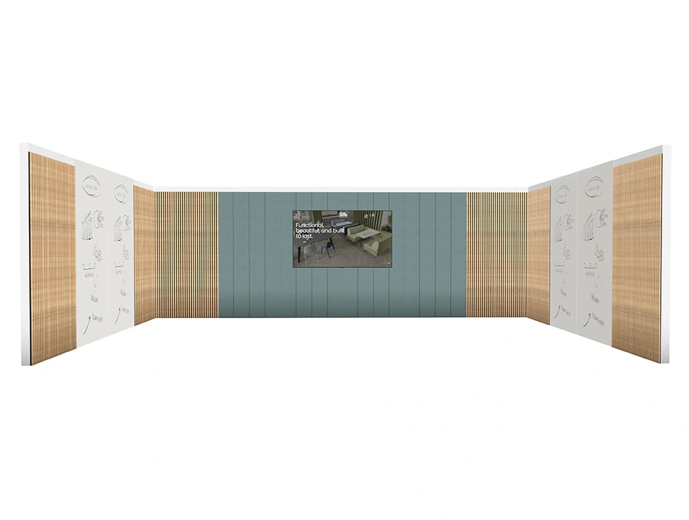 Board Room with Mixed Wall Panels 2