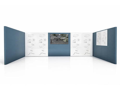 Boardroom Configuration with Glassboard