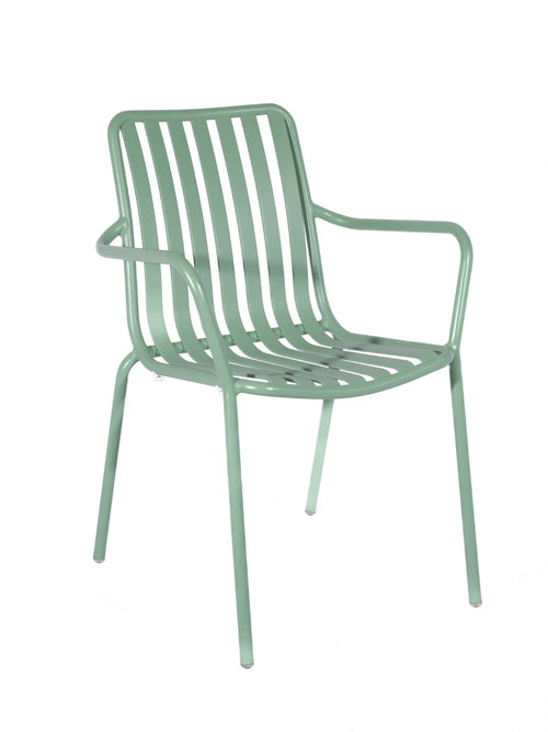 Breeze Aluminium Armchair - Standard - Brick Dust