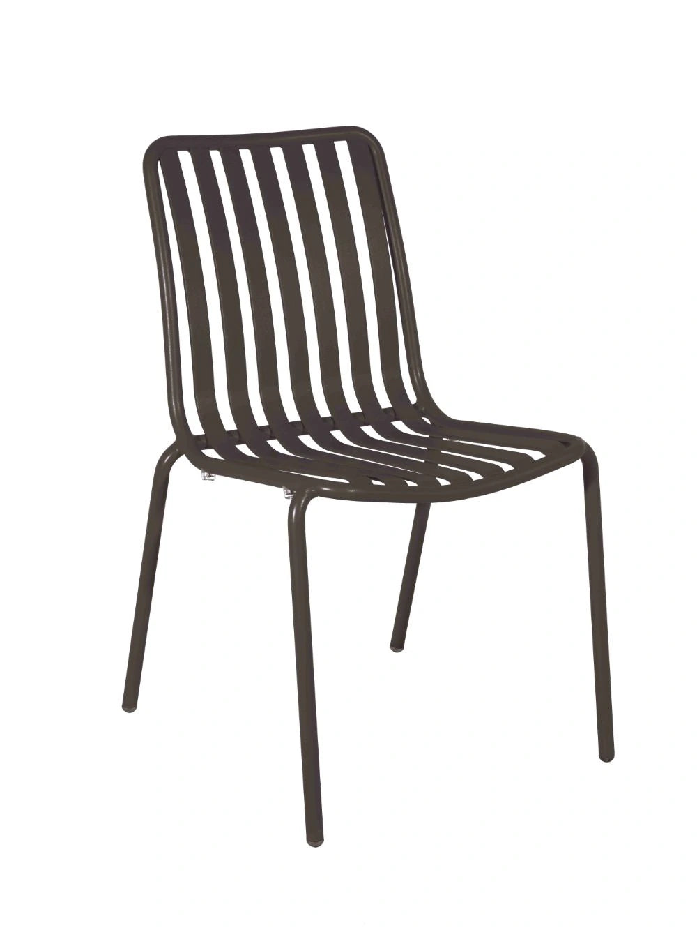 Breeze Aluminium Side Chair - Brick Dust