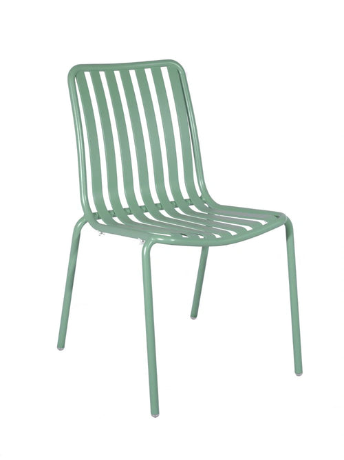 Breeze Aluminium Side Chair - Brick Dust