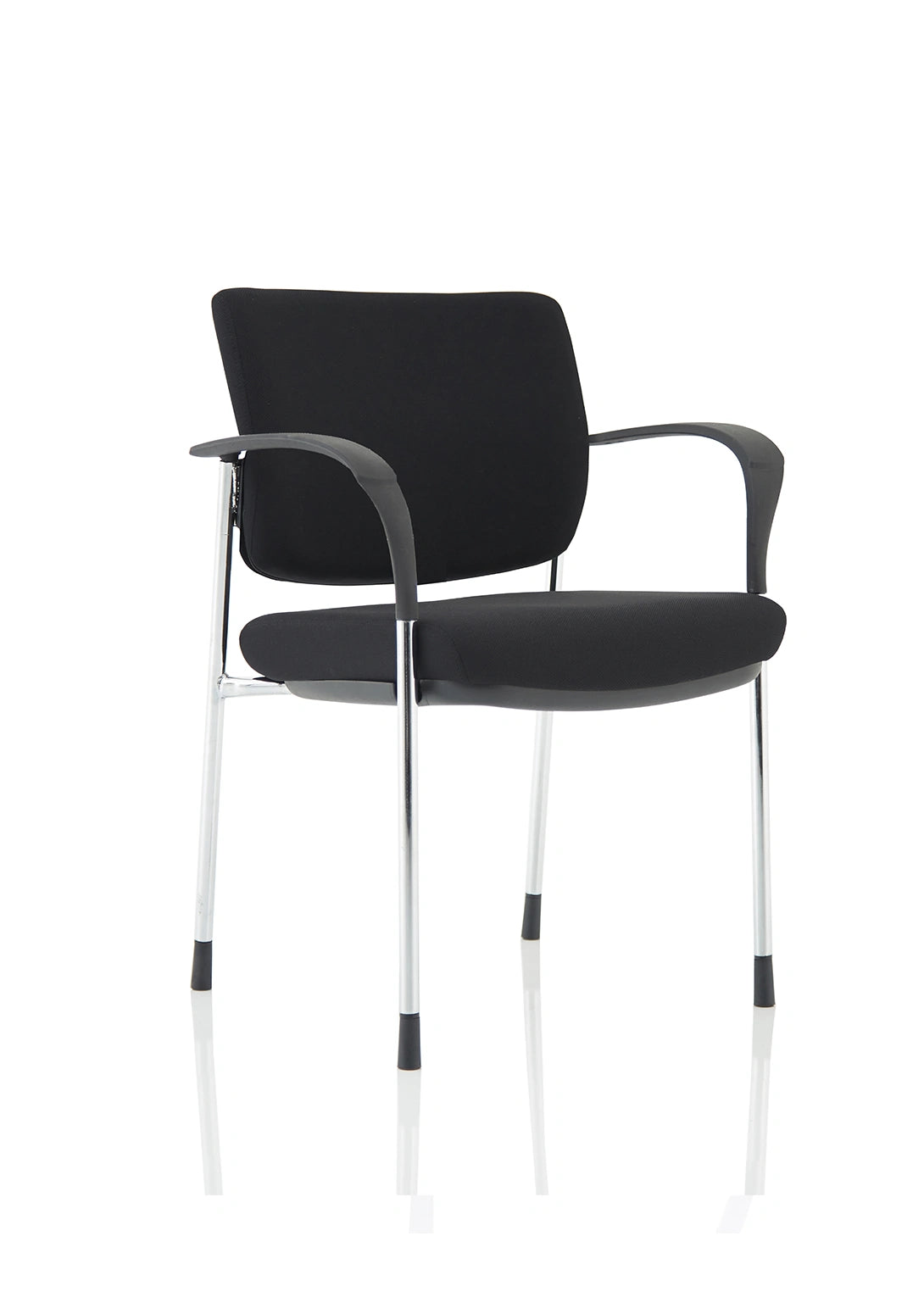 Brunswick Deluxe Medium Back Stacking Visitor Office Chair With Arms BR000222 1