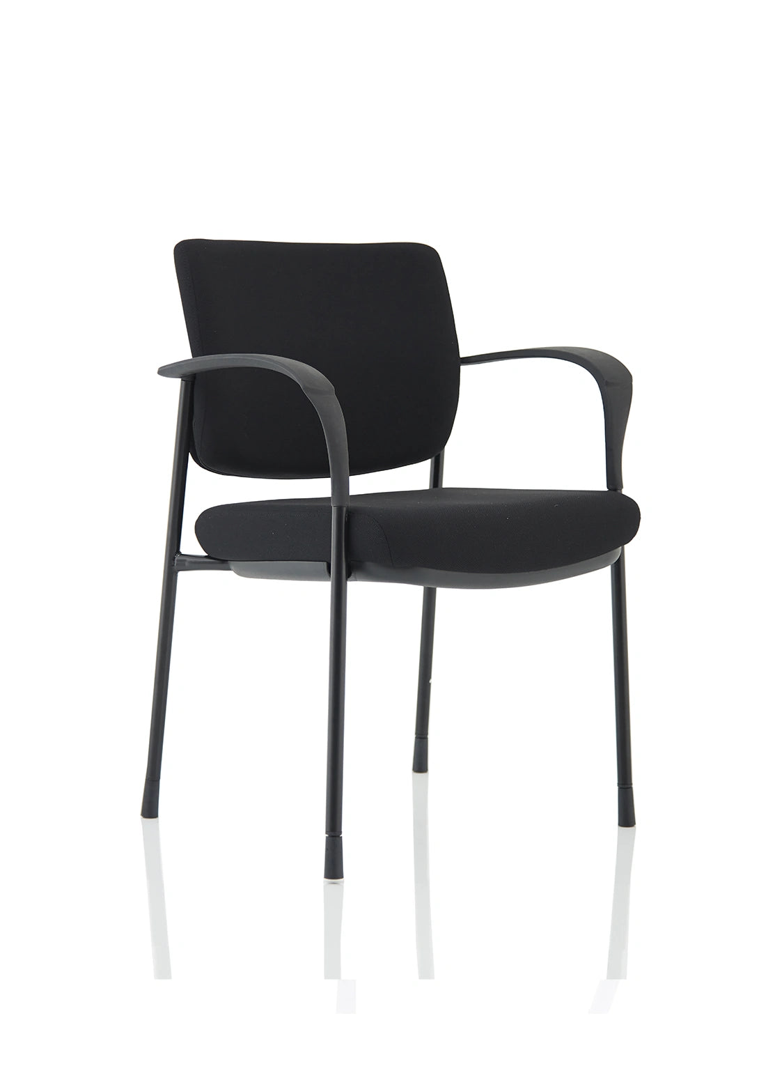 Brunswick Deluxe Medium Back Stacking Visitor Office Chair With Arms BR000223 1
