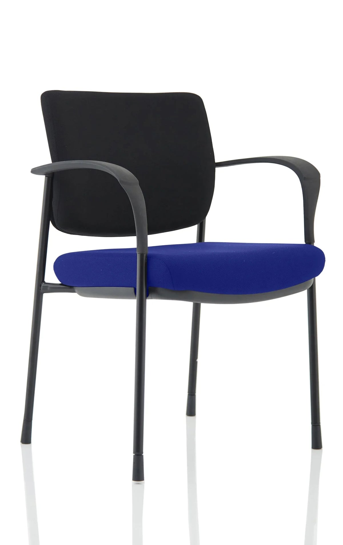 Brunswick Deluxe Medium Back Stacking Visitor Office Chair with Arms Bespoke KCUP1561
