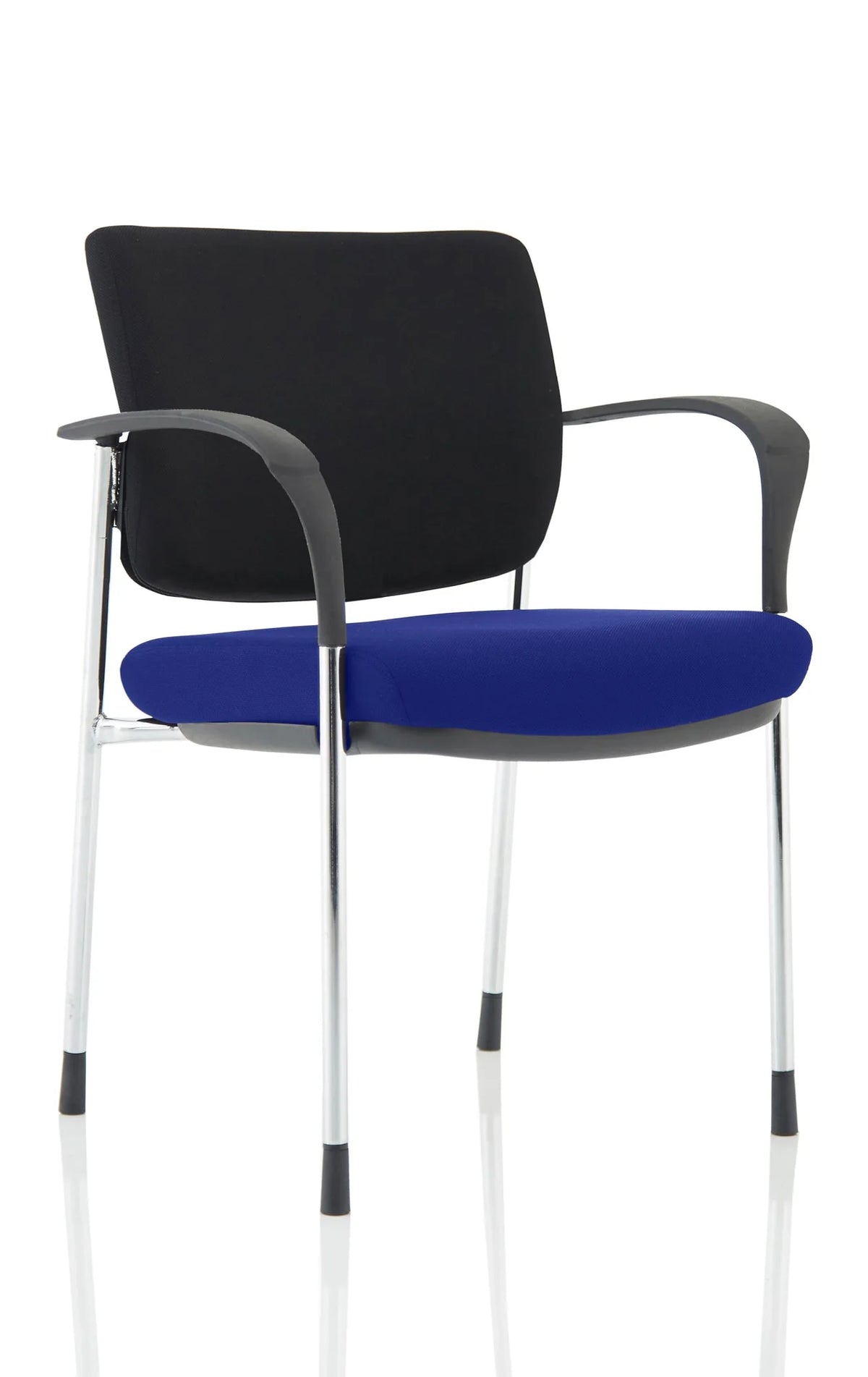 Brunswick Deluxe Medium Back Stacking Visitor Office Chair with Arms Bespoke KCUP1569