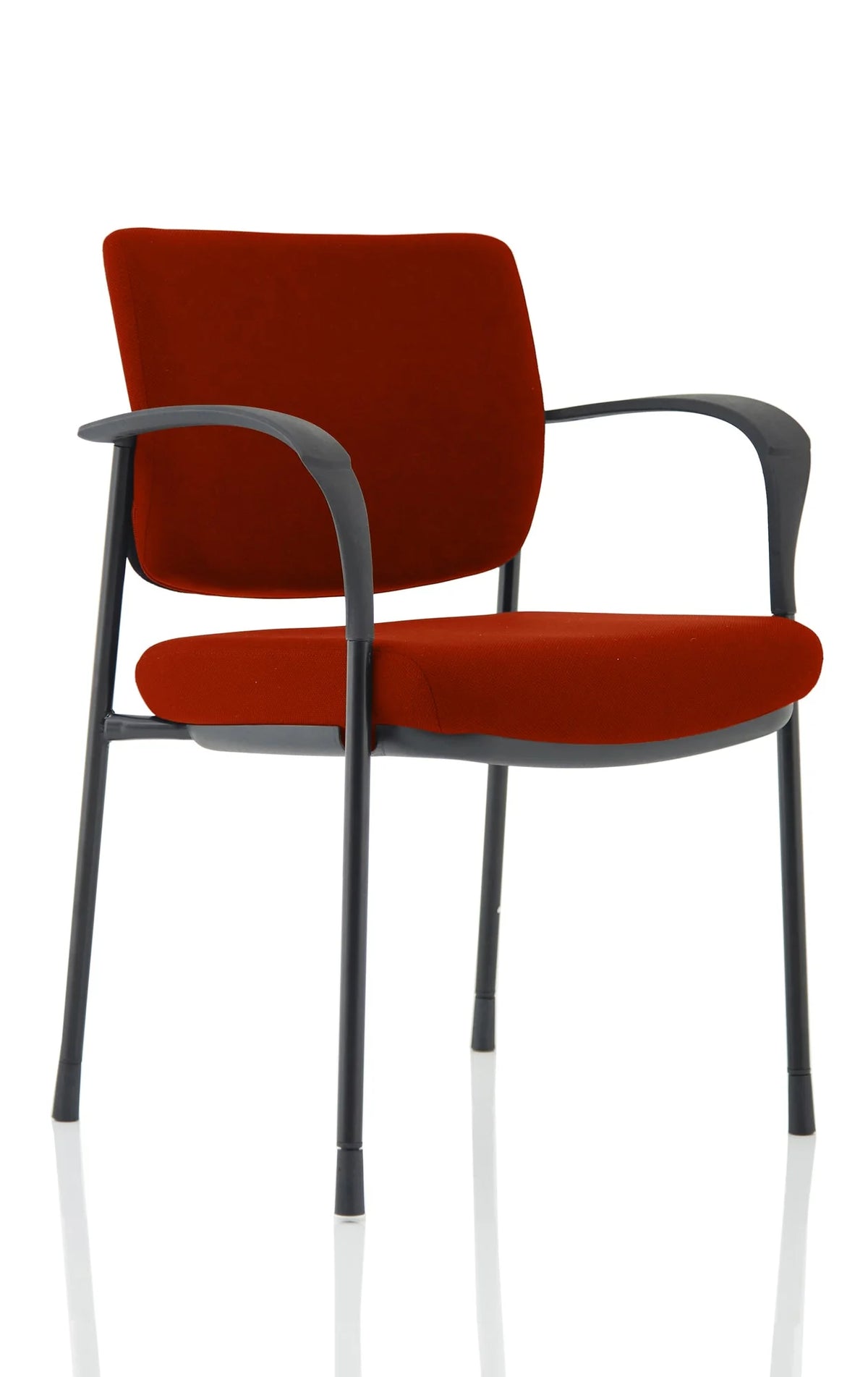 Brunswick Deluxe Medium Back Stacking Visitor Office Chair with Arms Bespoke KCUP1573