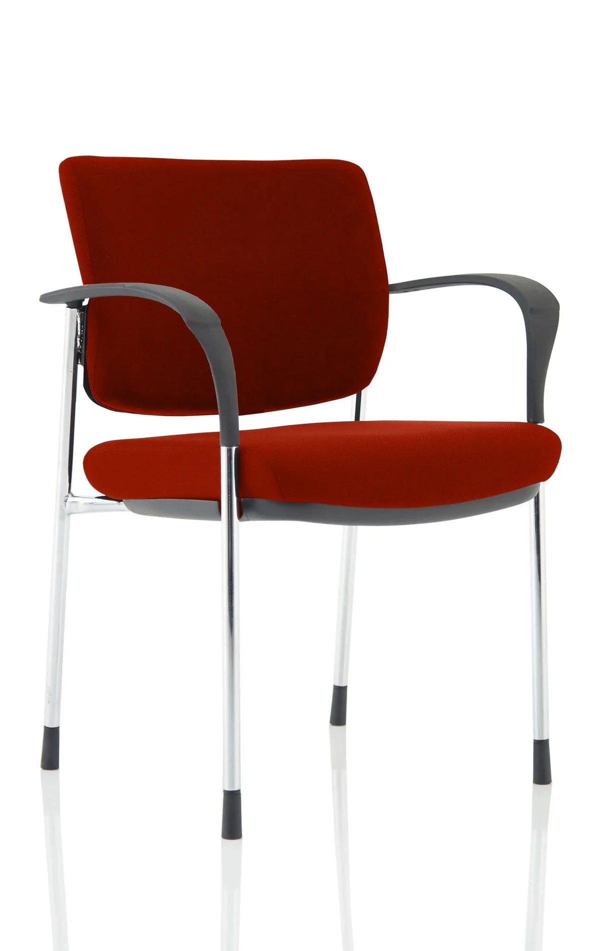 Brunswick Deluxe Medium Back Stacking Visitor Office Chair with Arms Bespoke KCUP1581