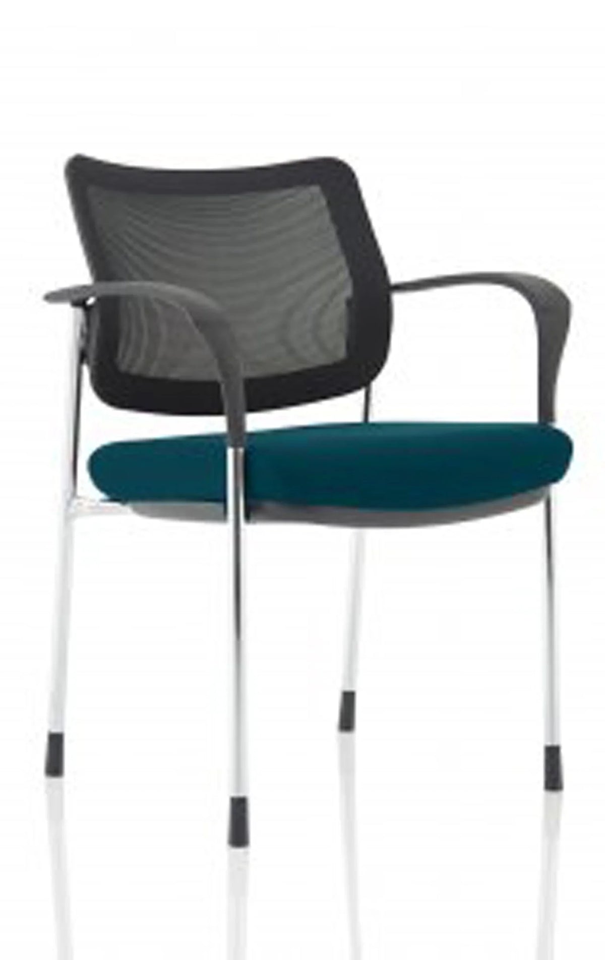 Brunswick Deluxe Medium Back Stacking Visitor Office Chair with Arms Bespoke KCUP1598