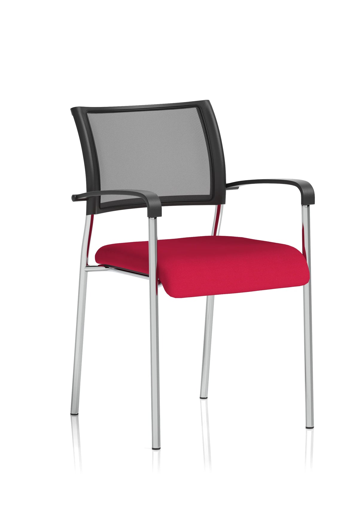 Brunswick Medium Back Stacking Visitor Office Chair Bespoke KCUP0073