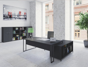 Buronomic Stricto Executive Desk Of Character 3 With Return Storage