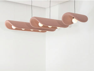 BuzziChip Upholstered Acoustic Ceiling Light Family