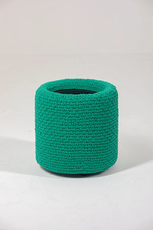 BuzziKnit Office Planter in Green Finish