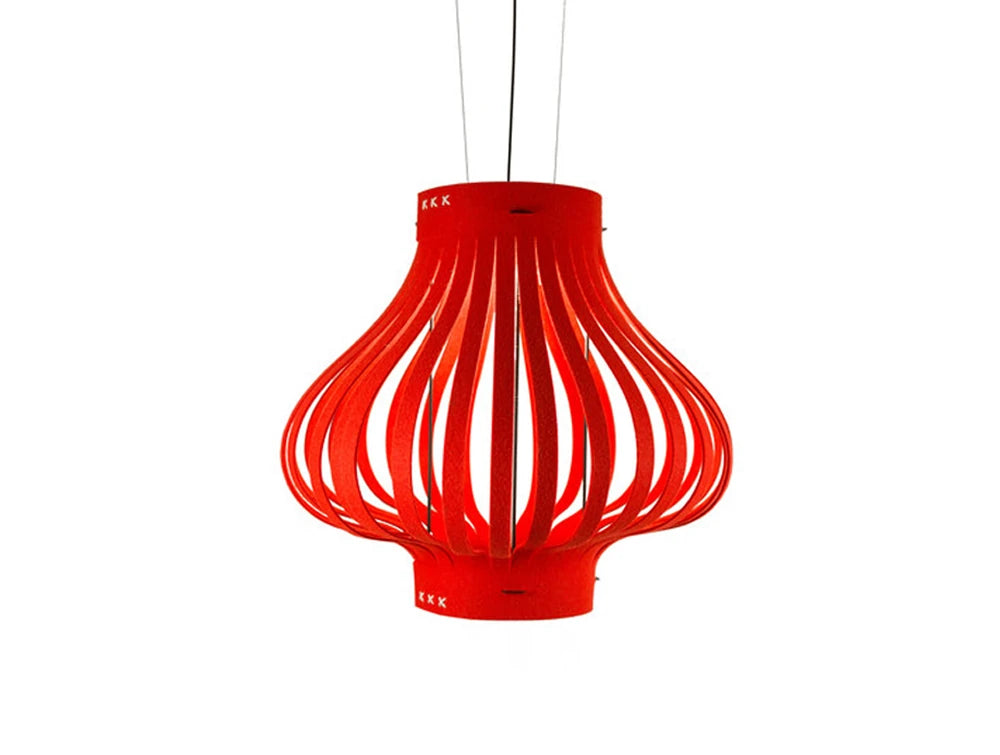 Buzzilight Mono Decorative Acoustic Ceiling Light Red