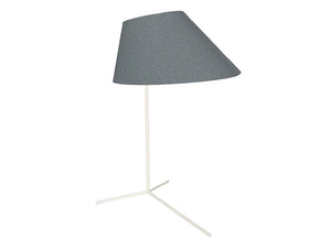 BuzziShade Acoustic Freestanding Overhead Light Grey and White Frame