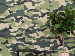 Buzziskin Printed Wallpaper 5 In Camo Amazon Print