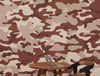 Buzziskin Printed Wallpaper 6 In Camo Desert Print