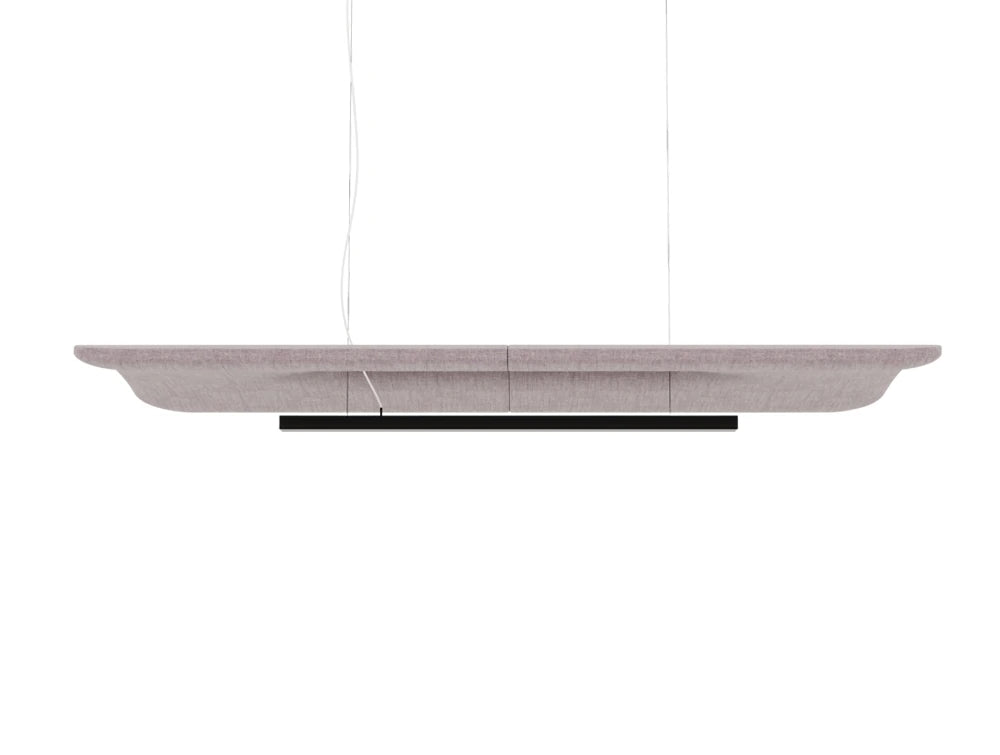 Buzzizepp Acoustic Panel Ceiling Light Grey Small