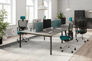 C-Sense Bench Desk with Mesh Back Armchair