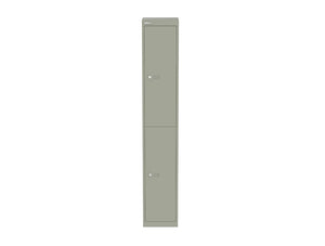 CLK Lockers with 2 Doors 305D Goose Grey 2