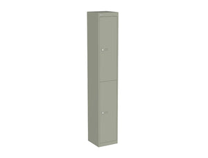 CLK Lockers with 2 Doors 305D Goose Grey