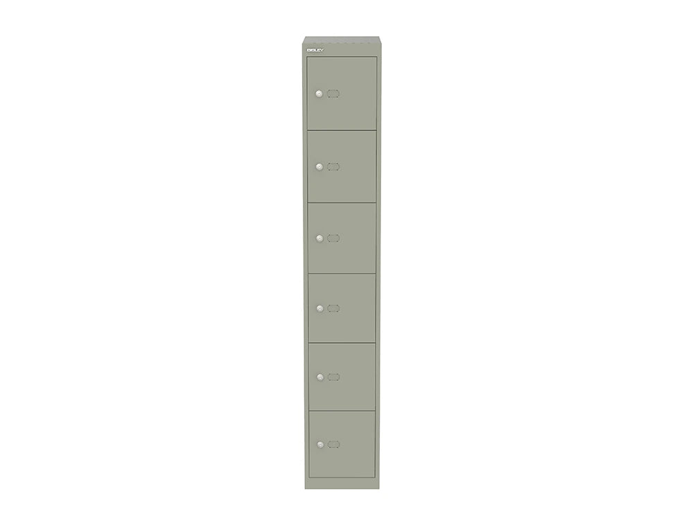 CLK Lockers with 6 Doors Goose Grey 2