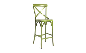 Cafe Bar Stool Vintage Green