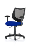 Camden Medium Back Black Mesh Task Operator Office Chair With Arms KCUP1516 2