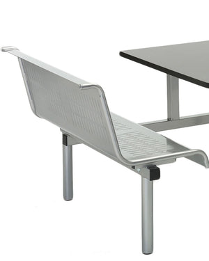Canteen Cu51 Metal Seating With Table 2