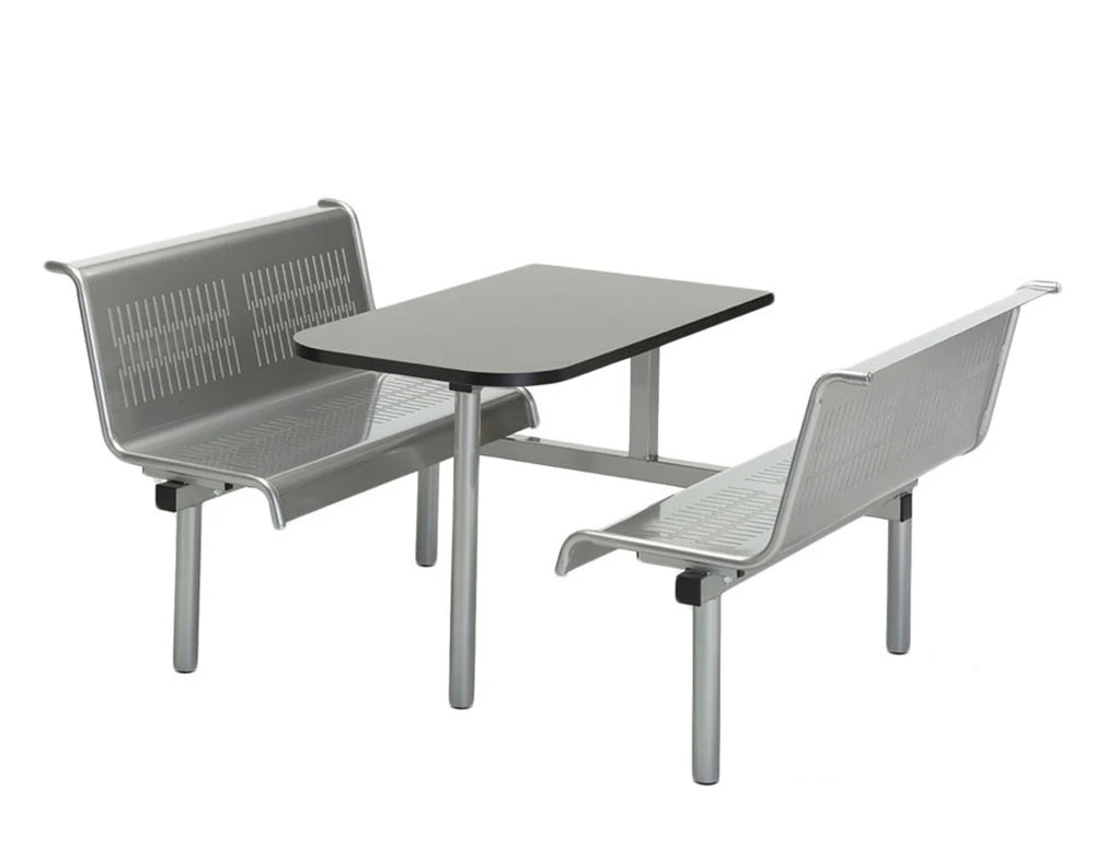 Canteen Cu51 Metal Seating With Table