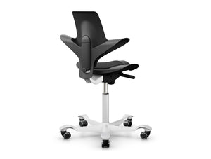 Capisco 8010 Ergonomic Chair in Black Plastic Seat and Backrest HAG 3