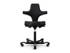 Hag Capisco 8106 Ergonomic Chair In Black Fabric And Black Base