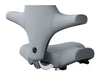 Capisco 8106 Ergonomic Chair in Light Grey and Silver Base HAG 5