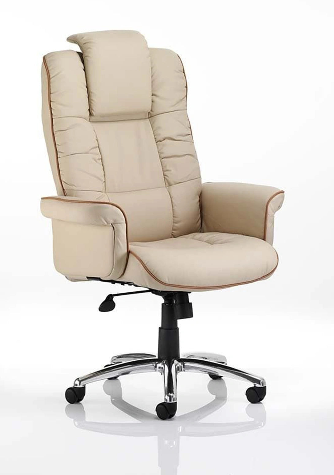 Chelsea High Back Soft Leather Executive Office Chair With Arms EX000001 1